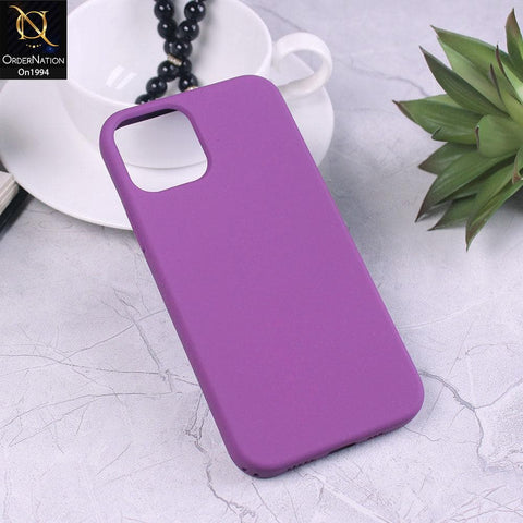 iPhone 12 - Indigo - Matte Shockproof Sillica Gel Soft Case