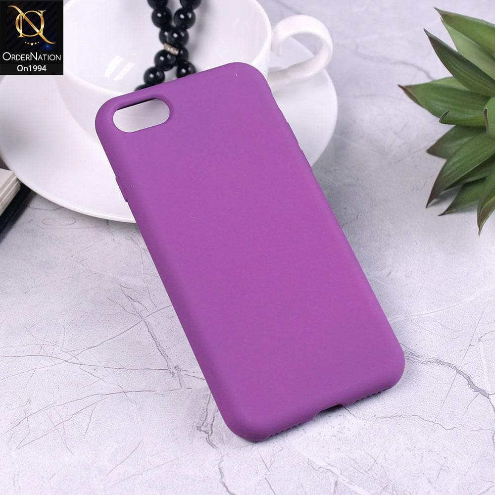 iPhone SE 2020 - Indigo - Matte Shockproof Sillica Gel Soft Case