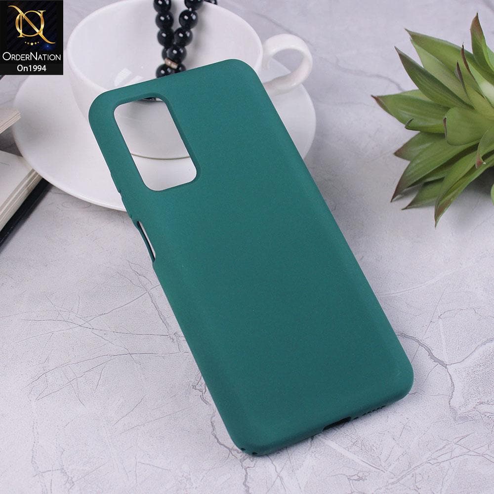 Xiaomi Mi 10T Pro - Dark Green - Matte Shockproof Sillica Gel Soft Case