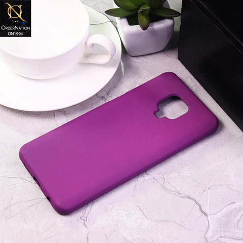 Xiaomi Poco M2 Pro Cover - Indigo - Matte Shockproof Sillica Gel Soft Case