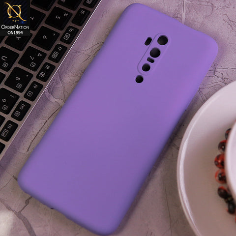 OnePlus 7 Pro Cover - Light Purple - Matte Shockproof Sillica Gel Soft Case