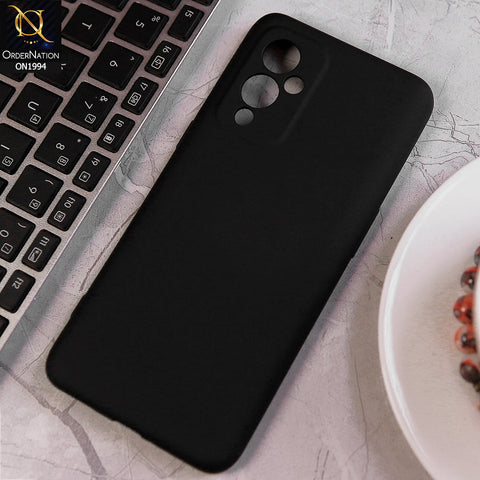 OnePlus 9 Cover - Black - Matte Shockproof Sillica Gel Soft Case