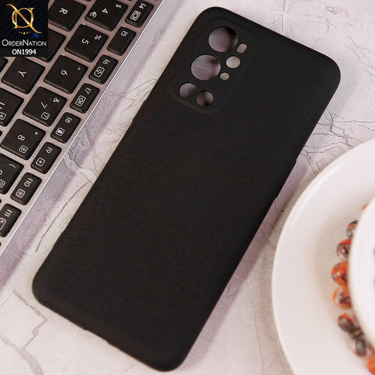 OnePlus 9 Pro Cover - Black - Matte Shockproof Sillica Gel Soft Case