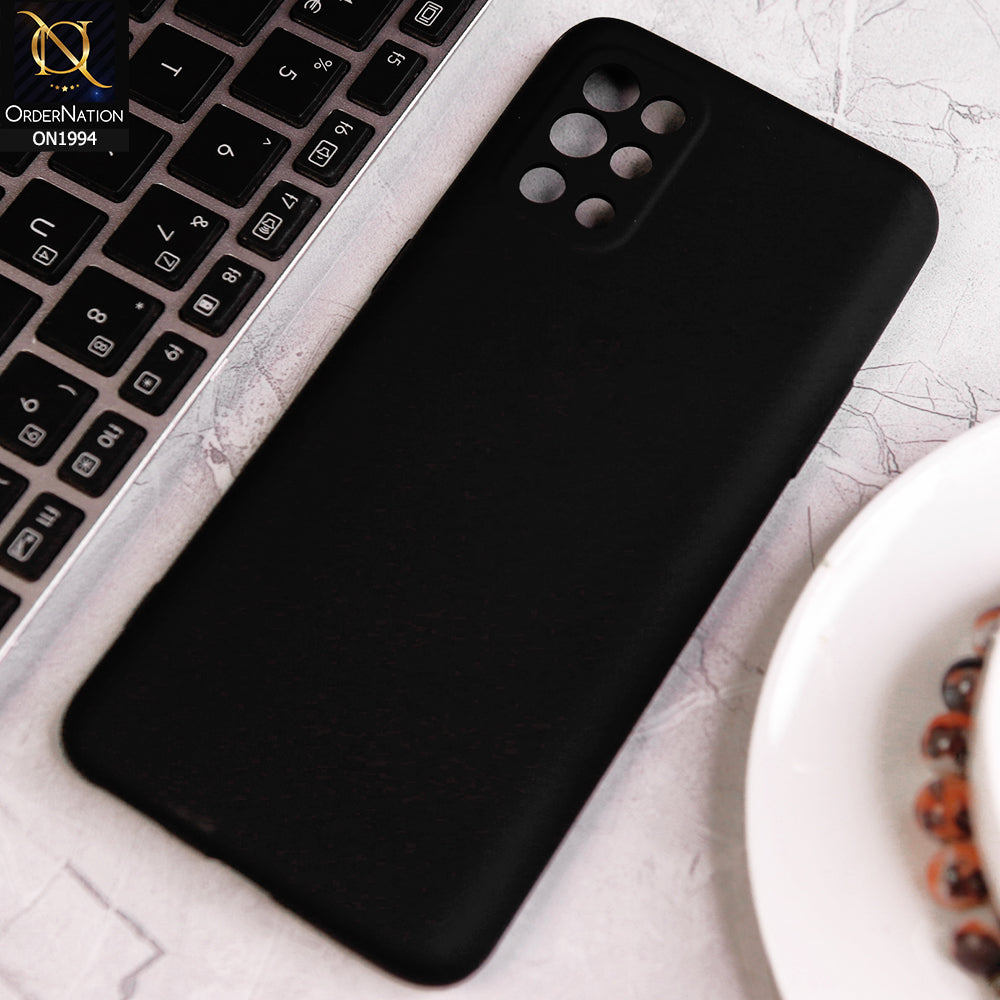 OnePlus 9R Cover - Black - Matte Shockproof Sillica Gel Soft Case