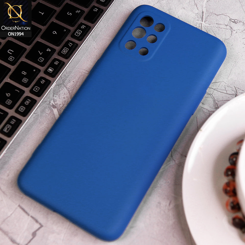 OnePlus 9R Cover - Light Blue - Matte Shockproof Sillica Gel Soft Case