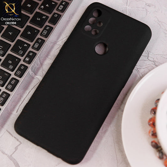 OnePlus Nord N10 5G Cover - Black - Matte Shockproof Sillica Gel Soft Case