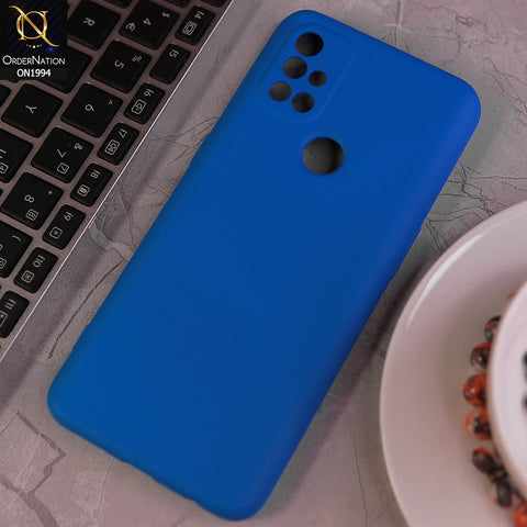 OnePlus Nord N10 5G Cover - Light Blue - Matte Shockproof Sillica Gel Soft Case