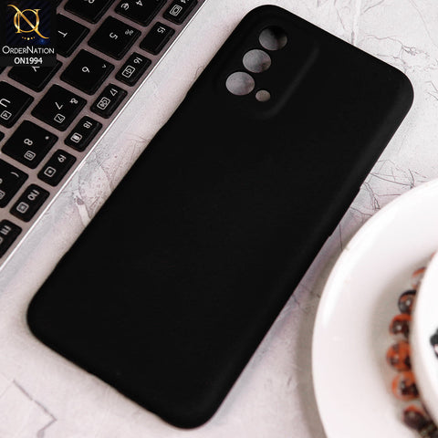 OnePlus Nord N200 5G Cover - Black - Matte Shockproof Sillica Gel Soft Case