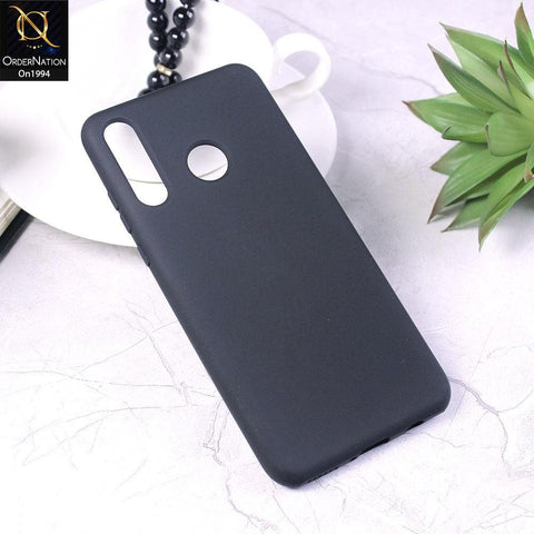 Huawei P30 lite - Black - Matte Shockproof Sillica Gel Soft Case