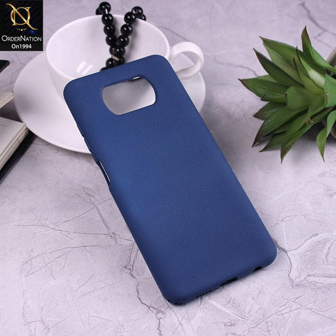 Xiaomi Poco X3 - Blue - Matte Shockproof Sillica Gel Soft Case