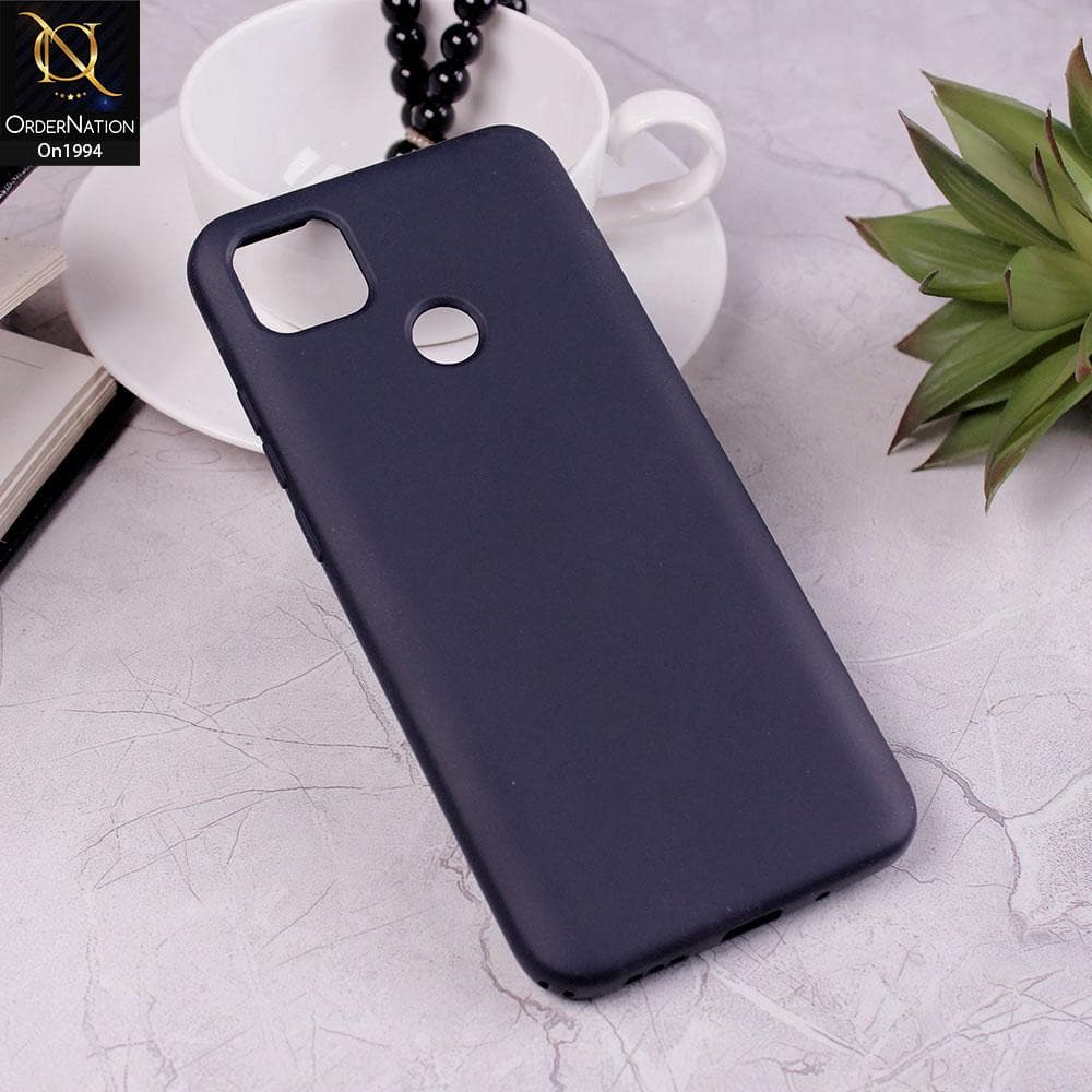 Xiaomi Redmi 9C - Dark Blue - Matte Shockproof Sillica Gel Soft Case