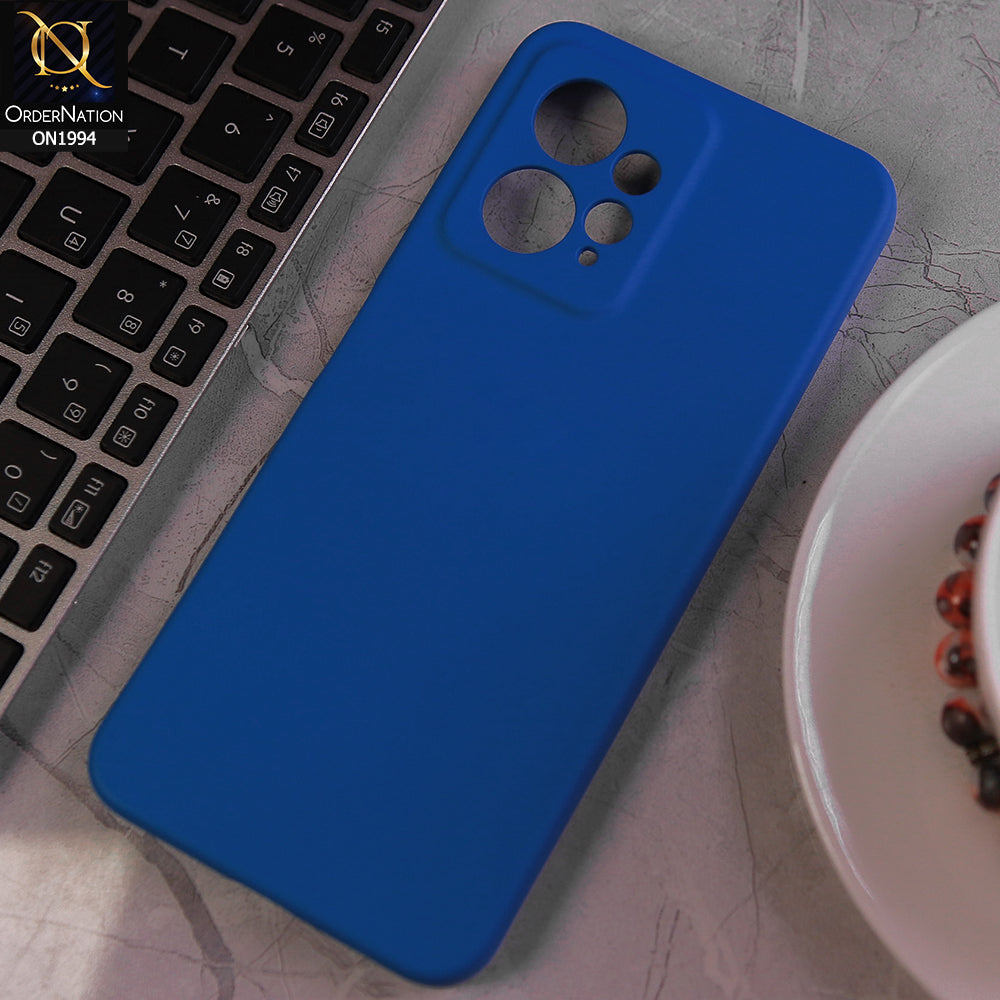 Xiaomi Redmi Note 12 5G Cover - Light Blue - Matte Shockproof Sillica Gel Soft Case