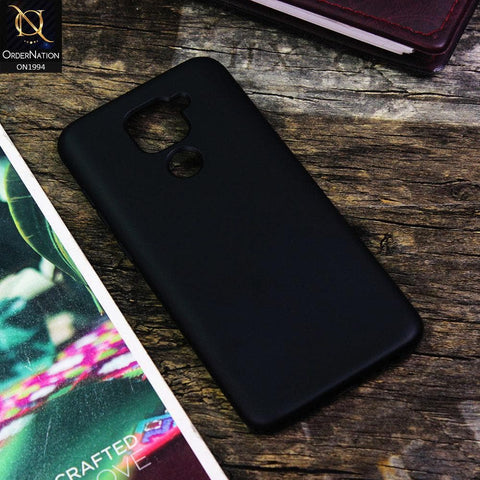 Xiaomi Redmi Note 9 Cover - Black - Matte Shockproof Sillica Gel Soft Case