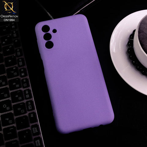 Samsung Galaxy A04s Cover - Light Purple -  Matte Shockproof Sillica Gel Soft Case