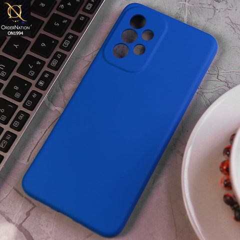 Samsung Galaxy A33 5G Cover - Light Blue - Matte Shockproof Sillica Gel Soft Case