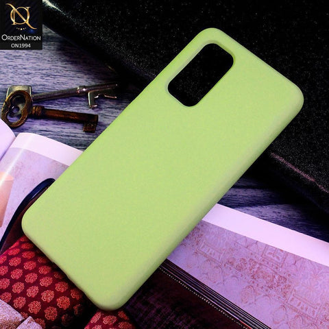 Vivo V19 Cover - Light Green - Matte Shockproof Sillica Gel Soft Case