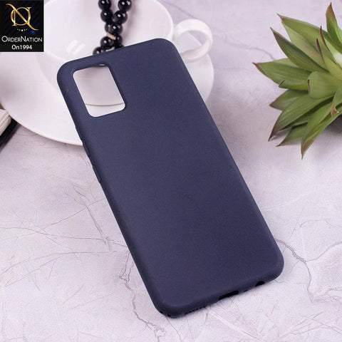 Vivo V20 - Dark Blue - Matte Shockproof Sillica Gel Soft Case