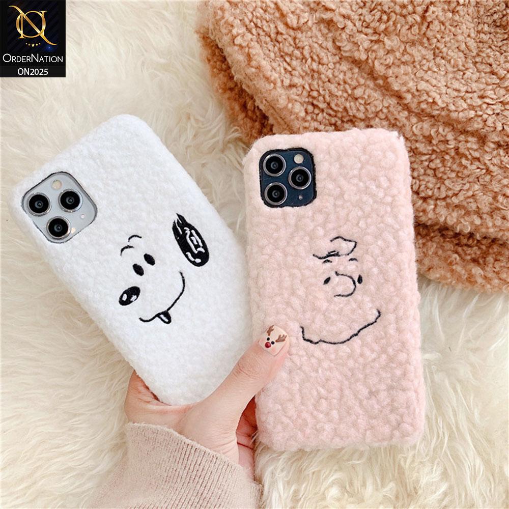 Warm Wool Lamb Plush Fur Case For iPhone Plus Plus Skin