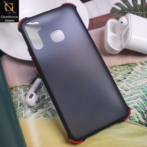 Tecno Camon 12 Air Cover - Black - Translucent Matte Shockproof Case