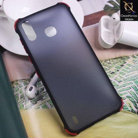 Infinix Smart 4 Cover - Black - Translucent Matte Shockproof Case