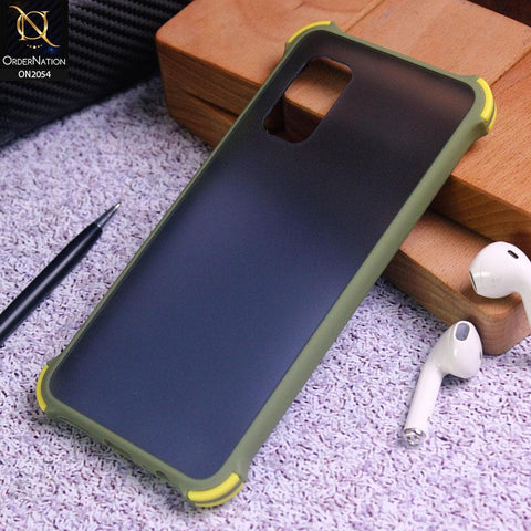 Samsung Galaxu S20 Cover - Light Green - Translucent Matte Shockproof Case