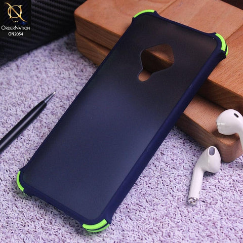 Vivo S1 Pro Cover - Blue - Translucent Matte Shockproof Case