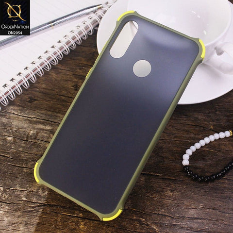 Huawei Y6s 2019 Cover - Light Green - Translucent Matte Shockproof Case