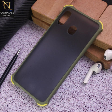 Vivo Y91 / Y95 Cover - Light Green - Translucent Matte Shockproof Case