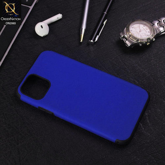 iPhone 11 Pro Cover - Blue - Soft Tpu Youthful Color Matt Protection Case