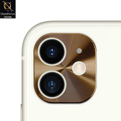 iPhone 11 - Colorfull Metal Alloy Camera Lens Protection Cap