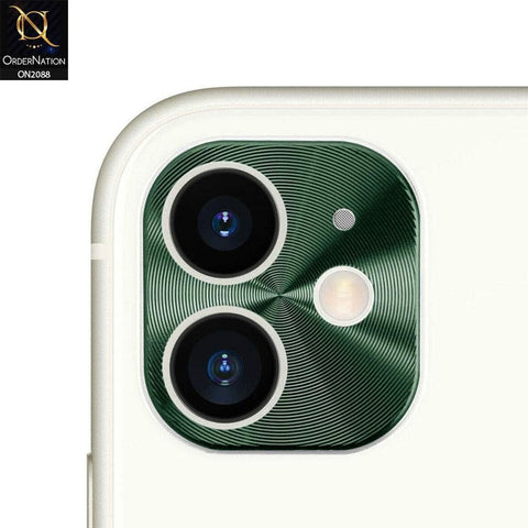 iPhone 11 - Colorfull Metal Alloy Camera Lens Protection Cap