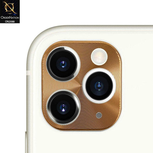 iPhone 11 Pro - Colorfull Metal Alloy Camera Lens Protection Cap