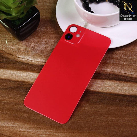 iPhone XR Protector - Red - Face Lift Matte Back Protector for iPhone XR Convert to iPhone 11