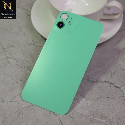iPhone XR Protector - Sea Green - Face Lift Matte Back Protector for iPhone XR Convert to iPhone 11