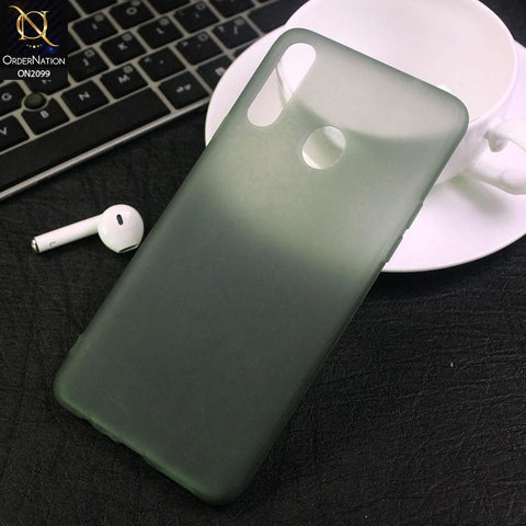 Candy Assorted Color Soft Semi-Transparent Case For Samsung Galaxy A20s - Green