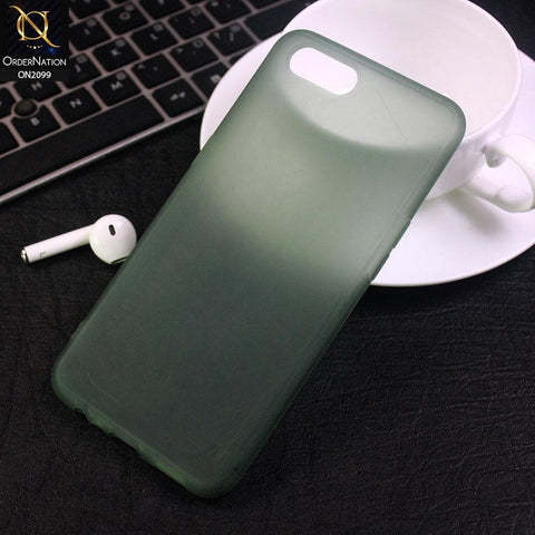 Candy Assorted Color Soft Semi-Transparent Case For Oppo A3S - Green