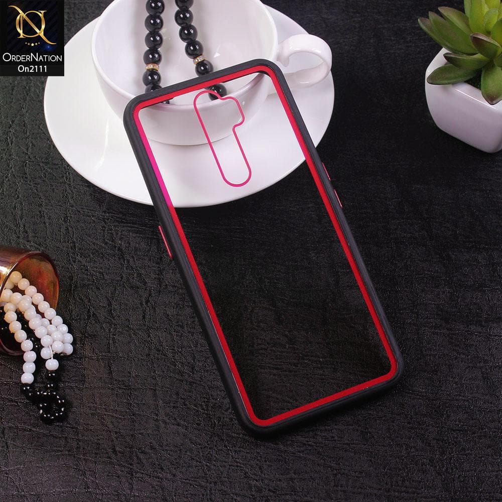 Oppo A9 2020 - Black - Shockproof Soft Edge Silicone Back Shell Case