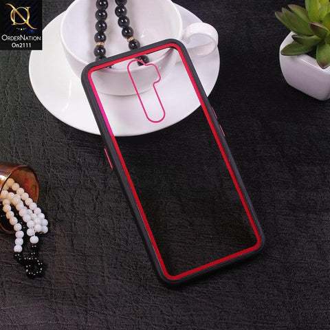 Oppo A9 2020 - Black - Shockproof Soft Edge Silicone Back Shell Case