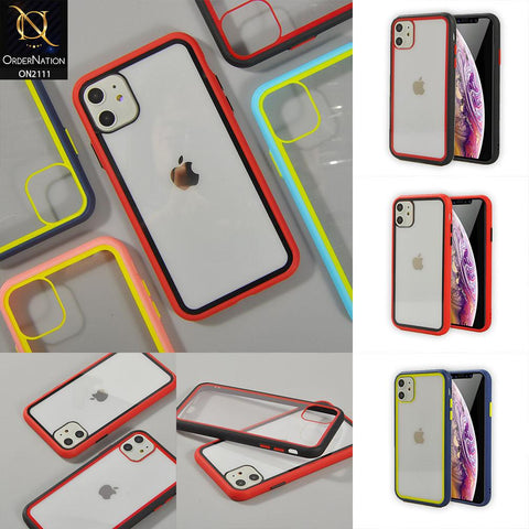 iPhone 12 Pro Cover - Green - Shockproof Soft Edge Silicone Back Shell Case