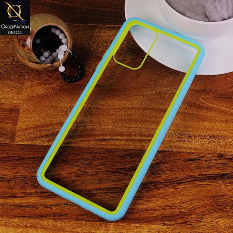 Infinix Note 8i Cover - Sky Blue - Shockproof Soft Edge Silicone Back Shell Case