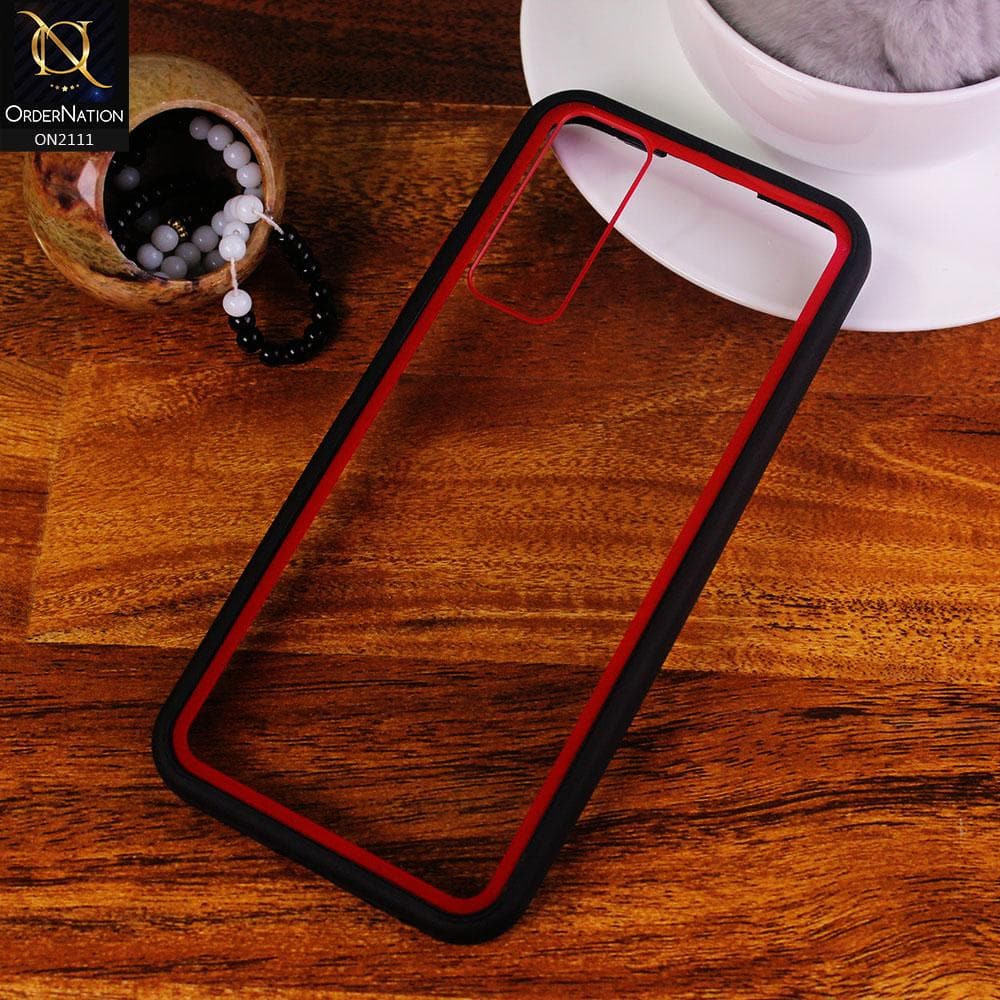 Vivo Y51 (2020 December) Cover - Black - Shockproof Soft Edge Silicone Back Shell Case