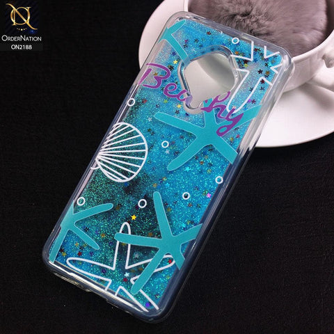 Vivo S1 Pro Cover - Design 11 - Trendy Moving Liquid Glitter Shine Soft Borders Case