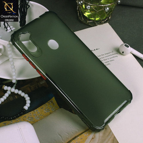 Samsung Galaxy M11 - Green - Candy Assorted Color Soft Semi-Transparent Case