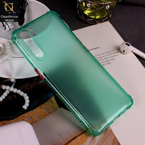 Oppo Reno 3 - Sea Green - Candy Assorted Color Soft Semi-Transparent Case