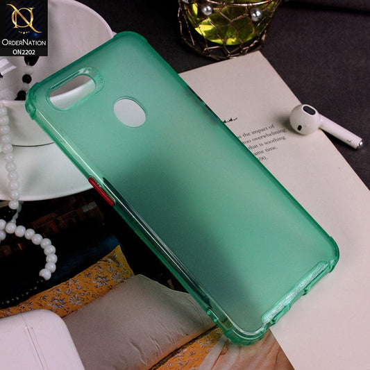 Realme 2 Pro - Sea Green - Candy Assorted Color Soft Semi-Transparent Case