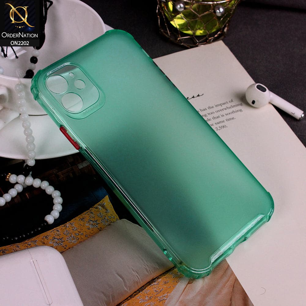 iPhone 11 - Sea Green - Candy Assorted Color Soft Semi-Transparent Case