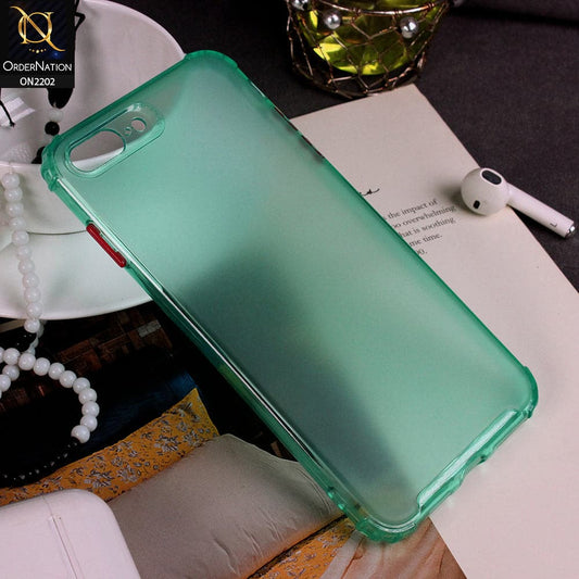 iPhone 8 Plus / 7 Plus - Sea Green - Candy Assorted Color Soft Semi-Transparent Case