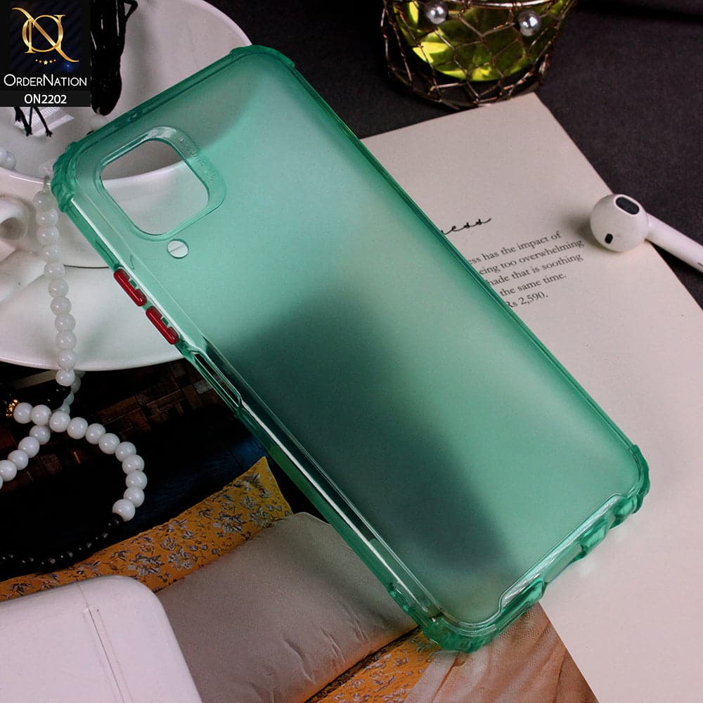 Huawei P40 lite - Sea Green - Candy Assorted Color Soft Semi-Transparent Case