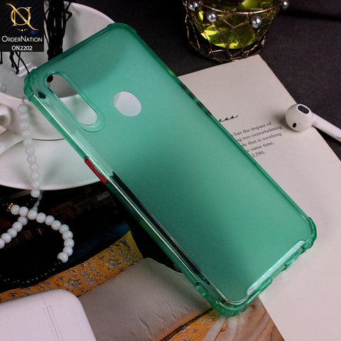 Oppo A31 - Sea Green - Candy Assorted Color Soft Semi-Transparent Case