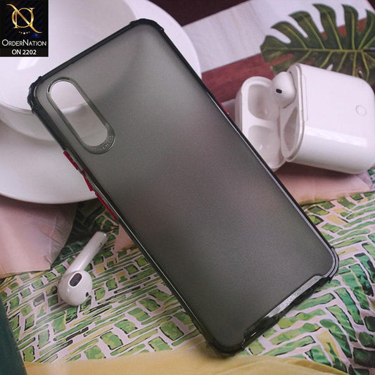 Vivo S1 Cover - Green - Candy Assorted Color Soft Semi-Transparent Case